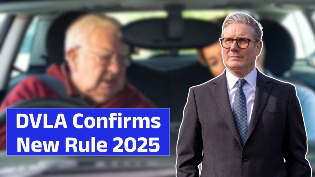 DVLA Confirms New Rule 2025