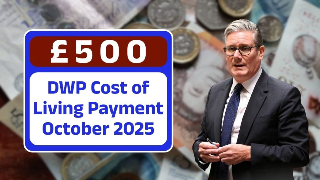DWP Cost of Living Payment October 2025